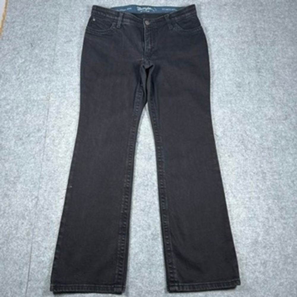 Wrangler denim jeans Women 31x32 Black Willow Ultimate Riding Jean Bootcut
